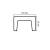 Архитектурный брус Cosca Decor / Коска Декор, серый кипарис, 120х75 мм, 4 м