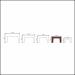 Архитектурный брус Cosca Decor / Коска Декор, серый кипарис, 120х75 мм, 2 м