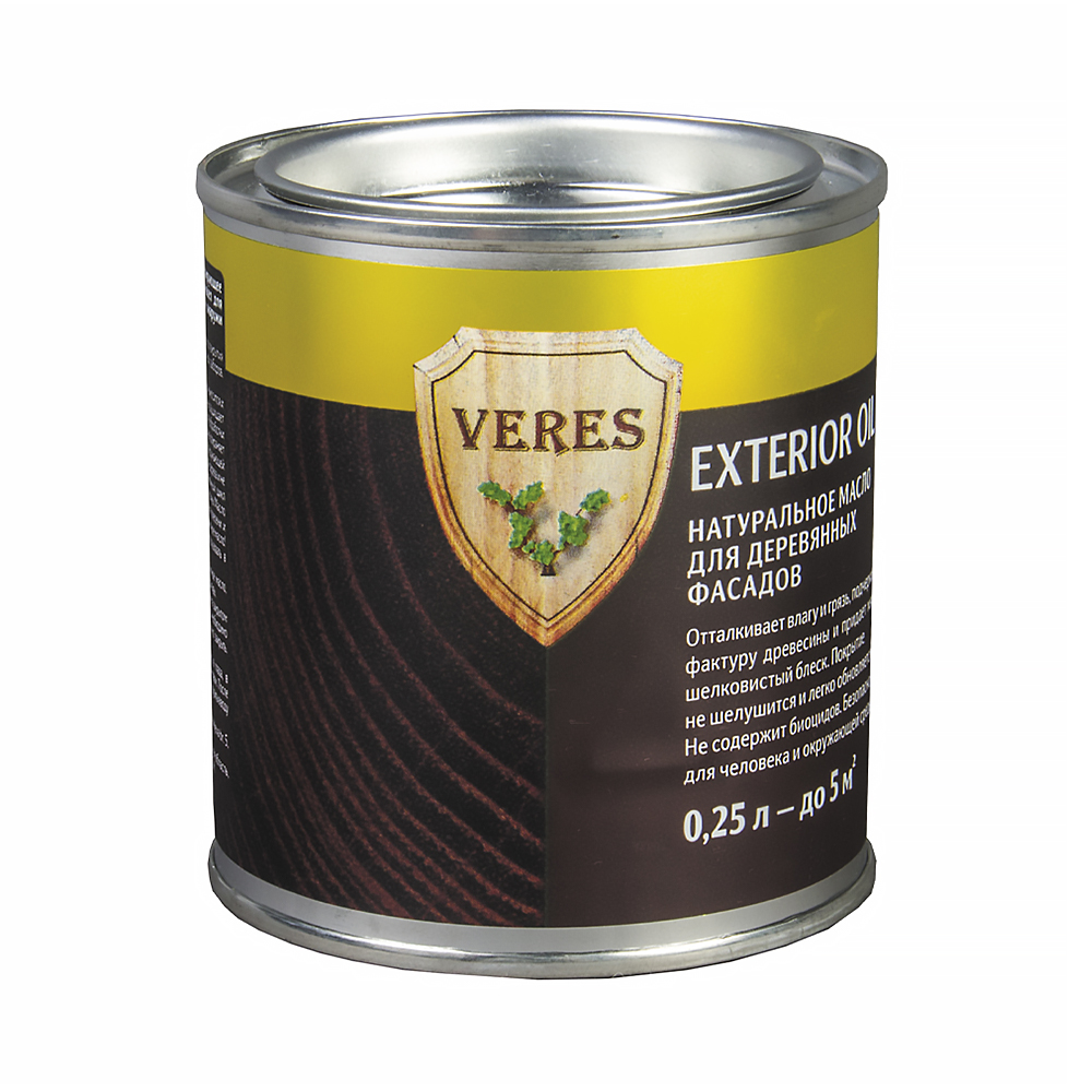 Масло Veres Oil Exterior для стен, потолка, пола, 0.25л, палисандр - цена  16 р. купить в интернет-магазине StroyKray.ru в Москве