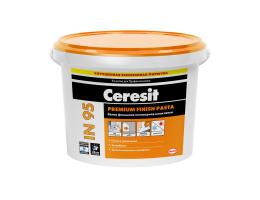 Шпаклевка финишная Ceresit / Церезит IN 95 полимерная, готовая, 25 кг