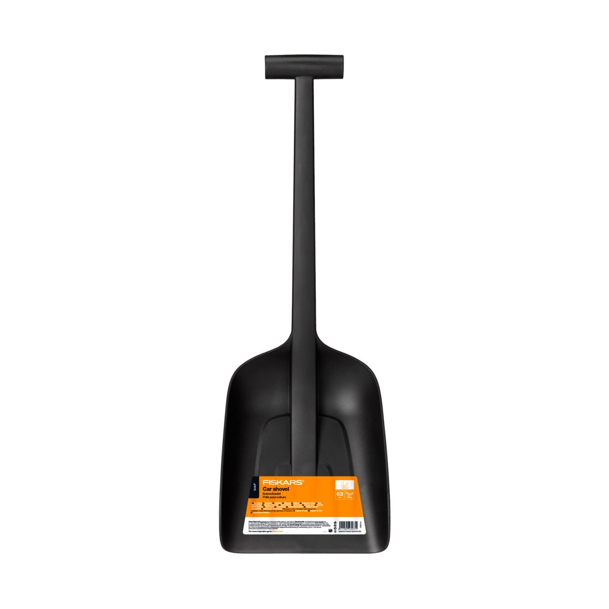 Лопата для автомобиля Fiskars / Фискарс Solid, 220х260 мм - цена 2 290,08  р. купить в интернет-магазине StroyKray.ru в Москве