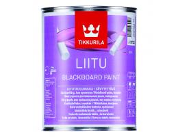 Краска Tikkurila Liitu / Тиккурила Лииту для школьных досок, база А, белый, 0,9 л