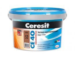 Затирка №52 Ceresit Aquastatic СЕ 40 какао 2 кг